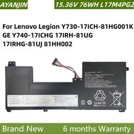 L17M4PG2 L17C4PG2 Laptop Battery For Lenovo Legion Y730-17ICH-81HG001KGE Y740-17ICHG 17IRH-81UG 17IR