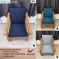 [readystock]☄Sarung Kusyen Segi Empat Standard STD 14pcs in 1 set 2 Square Cushion Cover