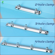 [ikn] 1PCS A4 Perforated Folder Candy-Colored Transparent O-shaped 2-hole, 3-hole, 4-hole Waterproof