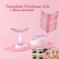 MATA 8 In 1 Women's Eyebrow Template Eight Eyebrow Models Imported Eyebrow Mold / TV-77