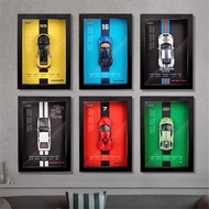 Home Wall Artwork Painting 3D Car Photo Decorations Icons A238