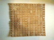 竹藤編織方型座墊