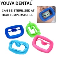 2pcs Soft Silicone Dental Mouth Opener Dental Lip Cheek Retractor 3D Mouth Opener Cheek Expand