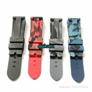 24mm ARMY WATERPROOF Silicone RUBBER Watch Strap