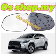 TOYOTA COROLLA CROSS 2021-2023Y Mirror Glass Kaca Cermin Sisi door SIDE MIRROR GLASS