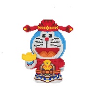 Mô Hình Lắp Ghép Lego Doraemon Thần Tài 40cm- 68cm- Đồ Chơi Xếp Hình- Thú Vị- Tăng Khả Năng Sáng Tạo