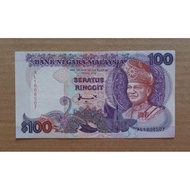 Malaysia Old Series RM100 Old Banknote Siri 7 For Collection Only