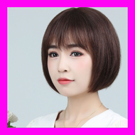 [TẶNG LƯỚI] Tóc giả nữ nguyên đầu ngắn cúp búp bê - TG20