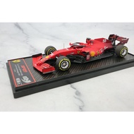 [Ready Stock] bbr 1/43 Ferrari SF21 2021 Italy Award Sainz No. 55 Ferrari f1 Racing Sains with Origi