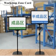 Pemegang Tanda Poster Aluminium Boleh Laras Ketinggian A4 Paparan Pengiklanan Stand Papan Tanda Papa