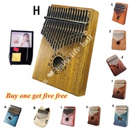 ✷⊕☆【Good Wood】17 keys Kalimba Thumb Piano Acoustic Finger Piano Music Instruments