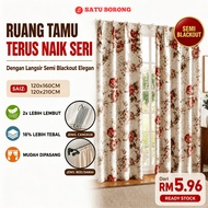 Langsir Tingkap Murah Langsir Bilik Tidur Langsir Slidinr Door Pintu Bilik Dapur Rumah Curtain Windo