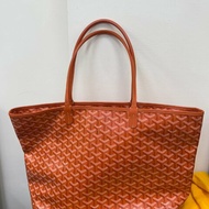 GOYARD SAINT LOUIS GM 橘色托特包