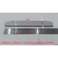 Aluminium Hollow Square Tube For Robosumo/Rover bracket