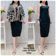 Rf-805 2IN1 BATIK DRESS Ket In pic