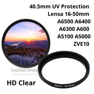 UV Filter diameter 40.5mm Lens 16-50mm sony A6500 A6400 A6300 A600 A5100 A5000 ZVE10 UV Filter Lens