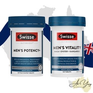 SWISSE Men's Potency + 60 / Vitality 120
