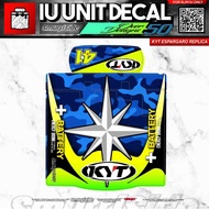 MOTORCYCLE SLIM IU UNIT DECAL VOL. 5