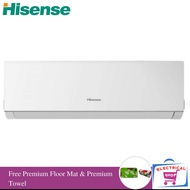 Hisense Air Conditioner HAC18DJN 2.0HP Ionizer Air Conditioner R410A (Free Premium Floor Mat, Premium Towel)