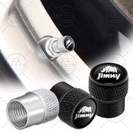 4Pcs Car  Wheel Tire Valve Caps Metal Air Stem Covers Airdust Waterproof Decor For Suzuki Jimny Logo