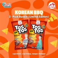 TOSTOS Tortilla Chips Korean BBQ 145g BoyNextDoor 2-pack Bundle (Limited Edition)