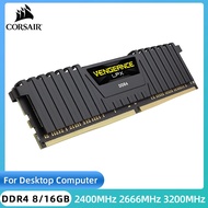CORSAIR Vengeance LPX DDR4 8GB 16GB 3200MHZ 2400Mhz 2666Mhz DIMM RAM PC4-25600 19200 21300 Desktop Memoria Ram 1.2V 288 Pin