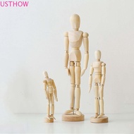 USTHOW Figure Model 4.5 5.5 8 inch Male Sketch Supplies Home Decor Movable Limbs Artist Ornaments Wo
