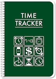 BookFactory Time Tracker Notebook/Work Hours Log Book/Business Time Tracking Log Book/Time Managemen