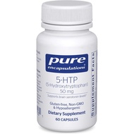 Pure Encapsulations 5-HTP 50 mg | 5-Hydroxytryptophan Supplement for Brain,, Eating Behavior, and Se