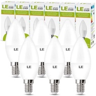 Le Ever Lighting 470Lm 5.5W Candle Bulb 6 Pack