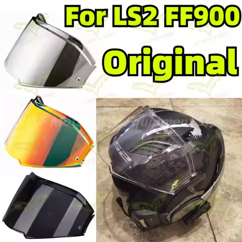 Original LS2 FF900 Motorcycle Helmet Lens Sunshade Casque Moto Helmet Shield Spoiler Helmet Accessor