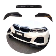 Car G20 facelift front lip for BMW 3 series G20 G28 front bumper part knife front splitter