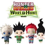 JAMXUN  Anime Hunter X Hunter Plush Doll Toy Hisoka Killua Zoldyck Gon Cute Soft Stuffed Pillow Kids