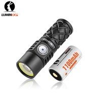 Mini LEP flashlight Lumintop W3 multi light EDC flashlight with spotlight flood red light USB TYPE C