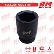 MATA 41MM IMPACT SOCKET WRENCH 1 INCH 41 MM TRUCK WHEEL SHOCK WRENCH 41 MM IMPACT TRUCK WHEEL SHOCK 