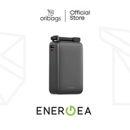 Energea Compac Ultra 67 | 20000mAh Powerbank w/ Built-In USB-C Cable - Gunmental