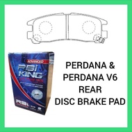 PROTON PERDANA & PERDANA V6 REAR DISC BRAKE PAD