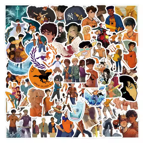 10/30/60/120PCS Percy Jackson Stickers TV Cartoon Sticker Funny Graffiti DIY Luggage Laptop Phone Gu