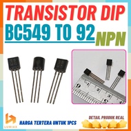 ORIGINAL TRANSISTOR BC 549 BC549 TO 92 NPN TR Transistor BC549 npn
