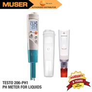 Testo 206-pH1 (0563 2061) pH Meter for Liquid Samples // 0 to 14 pH // 0 to +60 °C