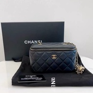 【97%新 ✨ 全網最低價】Chanel 金球黑金長盒子保值款