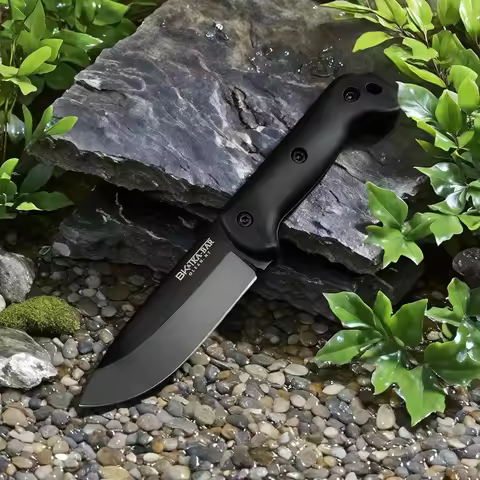 KA-BAR Bk2 Knife Fixed Knife Portable Multi-purpose Outdoor Straight Knife, Jungle Survival EDC Tool
