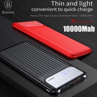 Baseus 10000mAh LCD Quick Charger 3.0 5V3A Power Bank For iPhone X 8 7 Samsung Xiaomi Powerbank