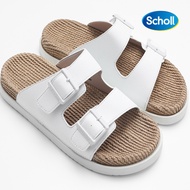 Scholl Cyclone รองเท้าสกอร์ Scholl รองเท้าแตะ รองเท้าหนัง รองเท้าสกอลล์ boken_รองเท้าแตะชายเชือกป่าน