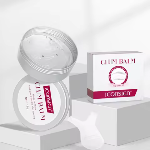 ICONSIGN Lash Glue Balm For Lash Lifting Fast Fixing Shape Eyelash Brow Lashes Lift Waterproof Wax B