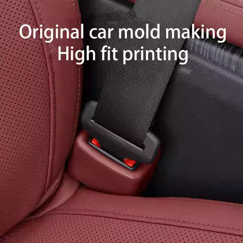 Protection Seat Belt Fixed Buckle Car Safety Belt Buckle Holder Upright Device Card Slot Bracket Aut