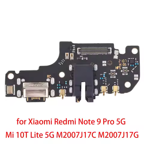 USB Charging Port Board for Xiaomi Redmi Note 9 Pro 5G / Mi 10T Lite 5G M2007J17C M2007J17G