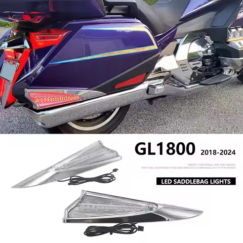 GL1800 Saddlebag Lights Motorcycle accessories shell light For Honda Goldwing GL1800 F6B 2018-2024 2