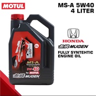 MOTUL MUGEN MSA 5W40 FULLY SYNTHETIC HONDA ENGINE OIL 4 LITERS