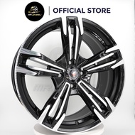 New Sport Rim MTW 893 (057) 17x7.5 4x100 5H112-114.3 ET38 Matt Black 17 inch 17 inci Mr Wheel